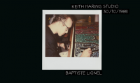 KEITH HARING STUDIO 30/10/1988
